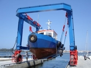 Marine Travel Lift 500 Ton Boat Hoist Crane For Sale