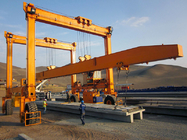 Indoor Outdoor Mobile Gantry Cranes Anti Tipping With Hydraulic Clamp