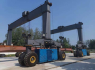Full Electric Drive RTG Crane With 20t Load Capacity Customized Size