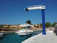 Wall Mounted Electric Hoist Boat Jib Cranes In Marinas