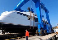 Pendent control Boat Yacht Lifting Crane 5~1000ton customized Capacity