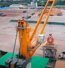 6.0m Span Shipyard Port Cranes 2 Links Design Fixed Base Floating Dock Crane