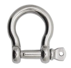 Customizable Anchor Steel Bow Shackle 300 Series High Rigidity Abrasion Proof