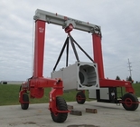 High Capacity Mobile Gantry Cranes Precise Lifting In Shipyard