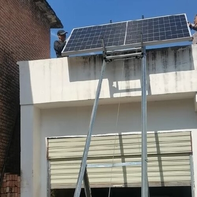 Factory Sale Photovoltaic Panel Lift Popular in Europe Capacity 200kg Lifting height 4-18m