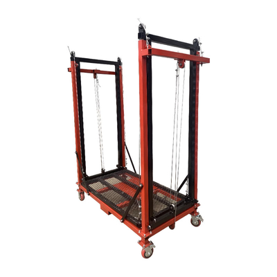 Thickened Steel Pipe Electric Scaffold Lift Indoor And Outdoor Decoration