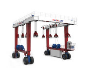 BH Side Lifting Rubber Tired Mobile Gantry Cranes RTG For Lift Boat