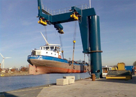 Pivoting 2-10m Boat Jib Crane Yacht Handling Equipment