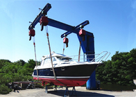 Marina Boat Lifting 2-12t Jib Crane Pivot Design