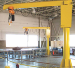 Rotating Jib Crane Hoist Floor Mounted Customized Outreach 2~10m 1000~5000kg