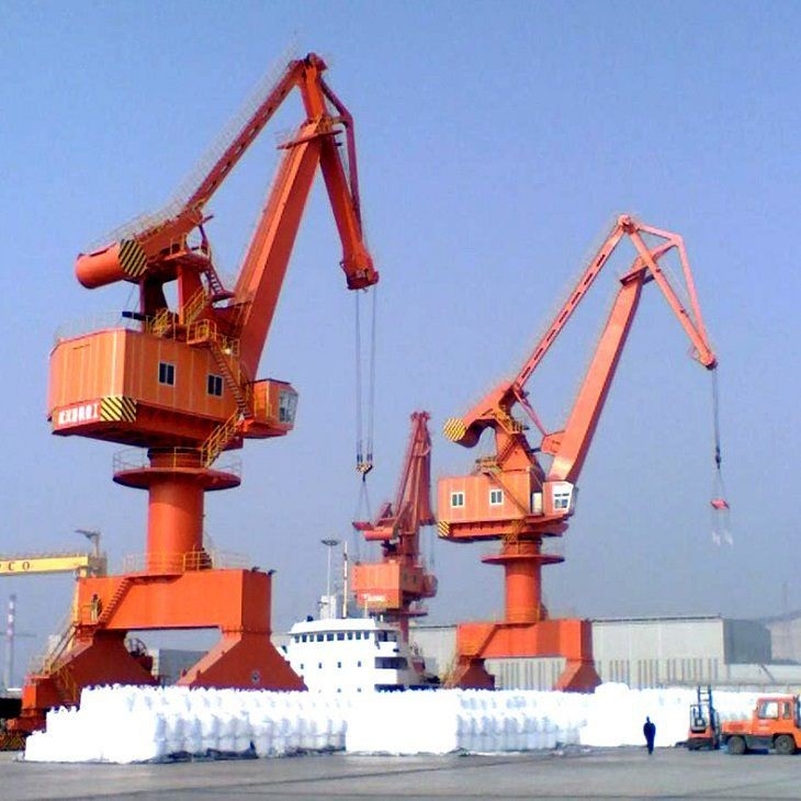 Floating Dock Crane Shipyard Port Crane Customized