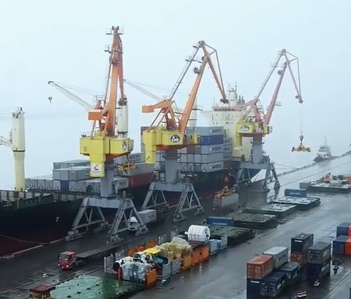 360 Degree Rotate 5t To 40ton Shipyard Port Cranes Customizable