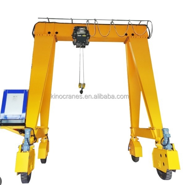Portable Electric Gantry Crane Respectable Load Capacity High Flexibility