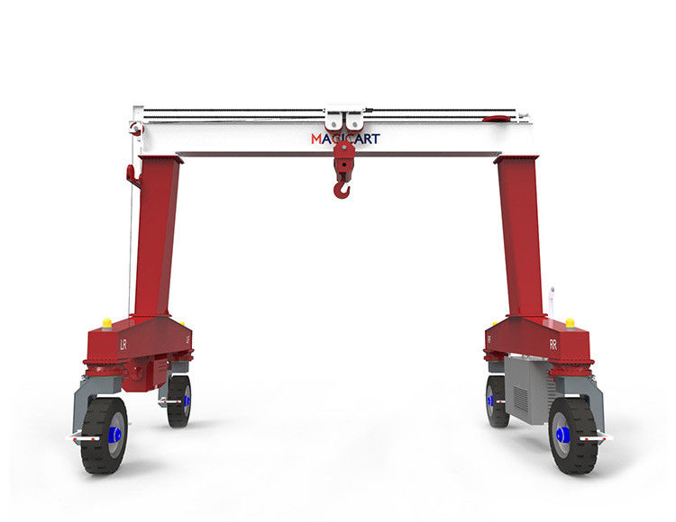 Agile Mobile And Versatile Mobile Gantry Crane For Modular Concrete Construction