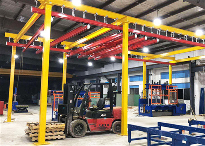1000kg 2000kg 3000kg Eot Light KBK Cranes Adjustable Lifting Height