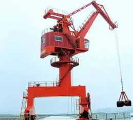 Marine Barge Mounted Crane High Lifting Capacity 5t To 40t