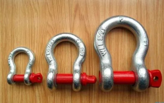 Bow Type Shackle Crane Stainless Steel Durable Connections Different Sizes