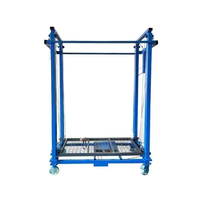 Safety 500kg Load Scaffold Material Lift For Household Using