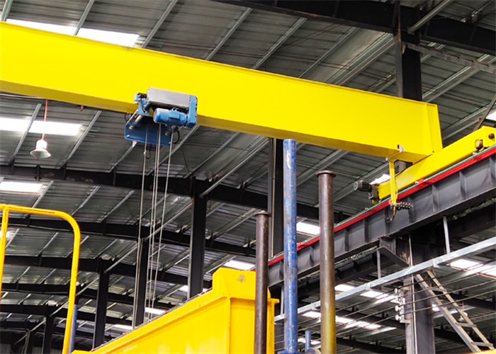 Single Beam Electric Overhead Traveling Crane 2t To 12.5t In Workshop