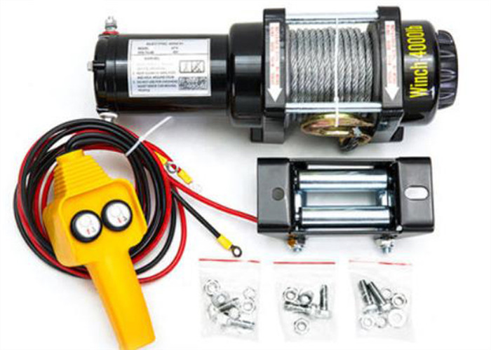 Industrial Mini M3 Electric Wire Rope Winches 12V 24V