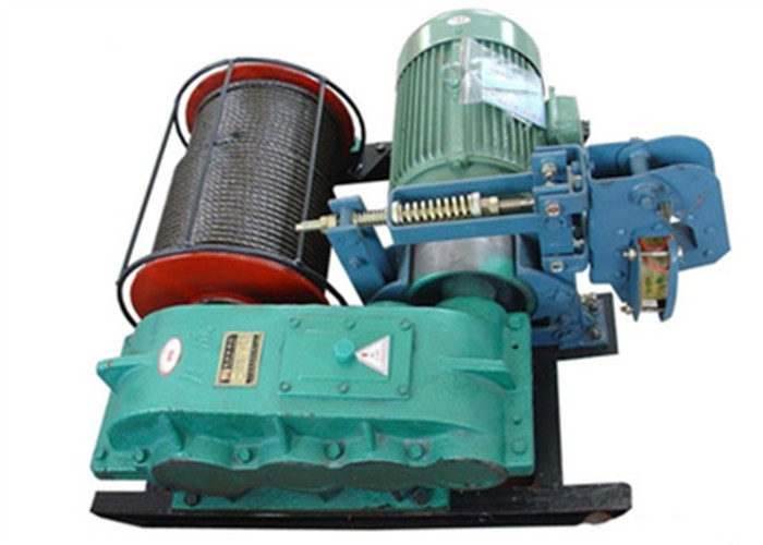 50 Ton Mine Industry Electric Wire Rope Winches 380V 3P