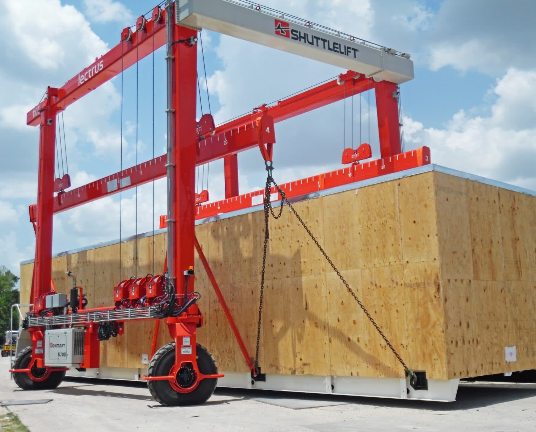 Electric Type Travelift For Concrete Construction Industry